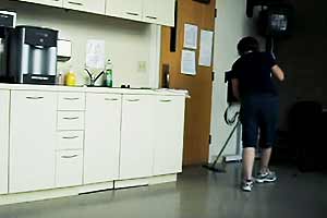 janitorial services for offices and break room